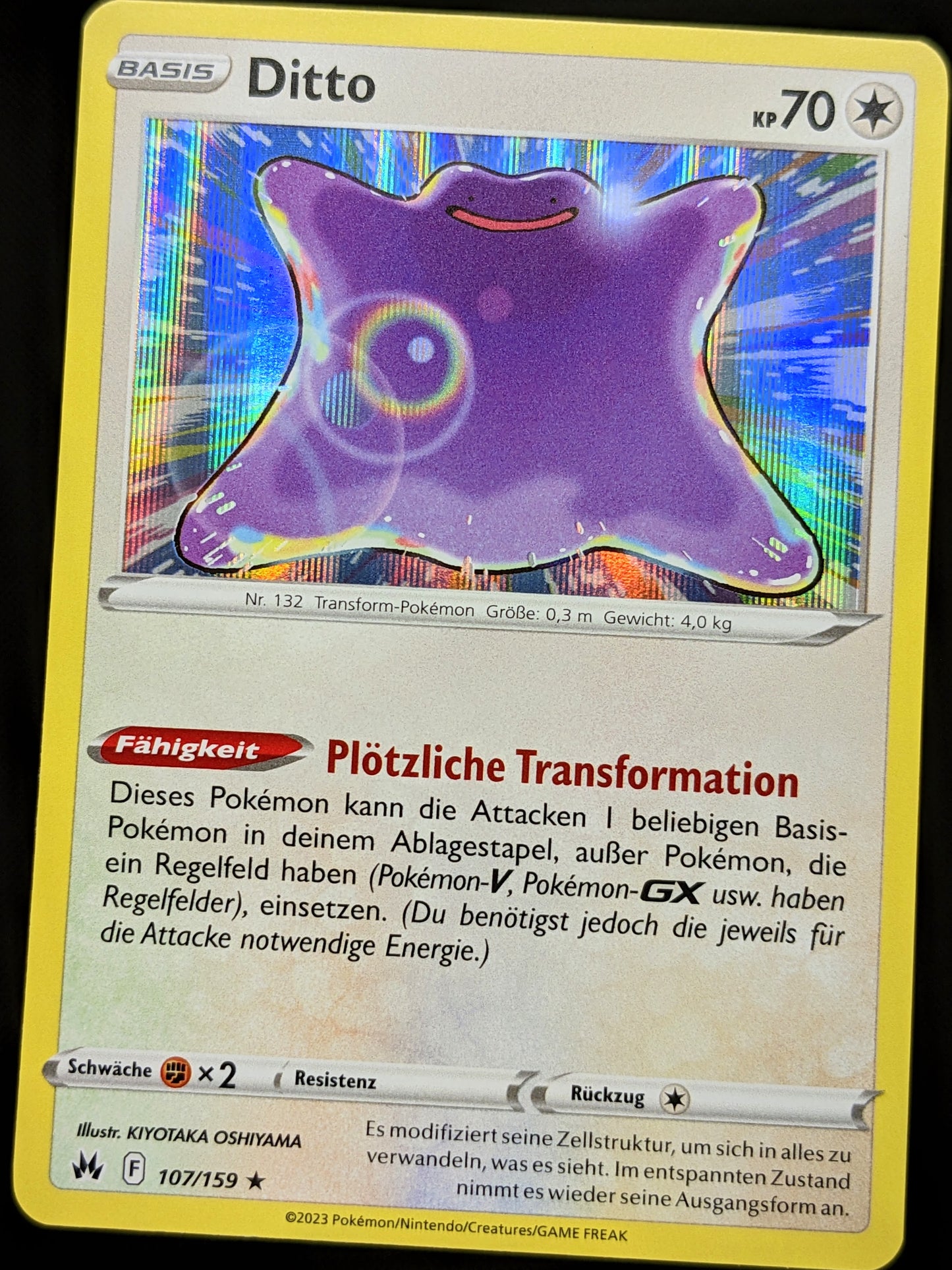 Ditto Holo 107/159 DE