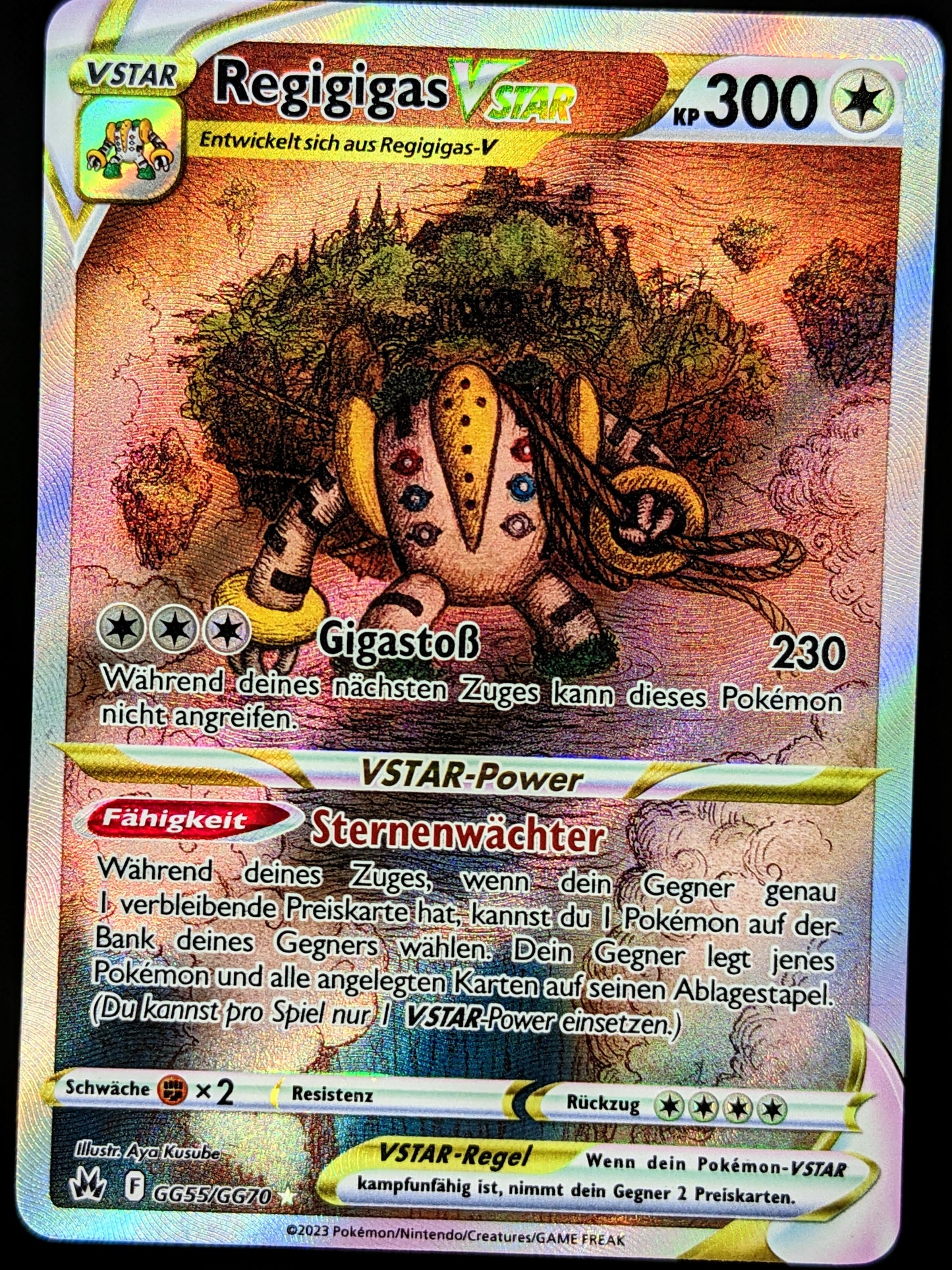 Regigigas VStar GG55/GG70 DE