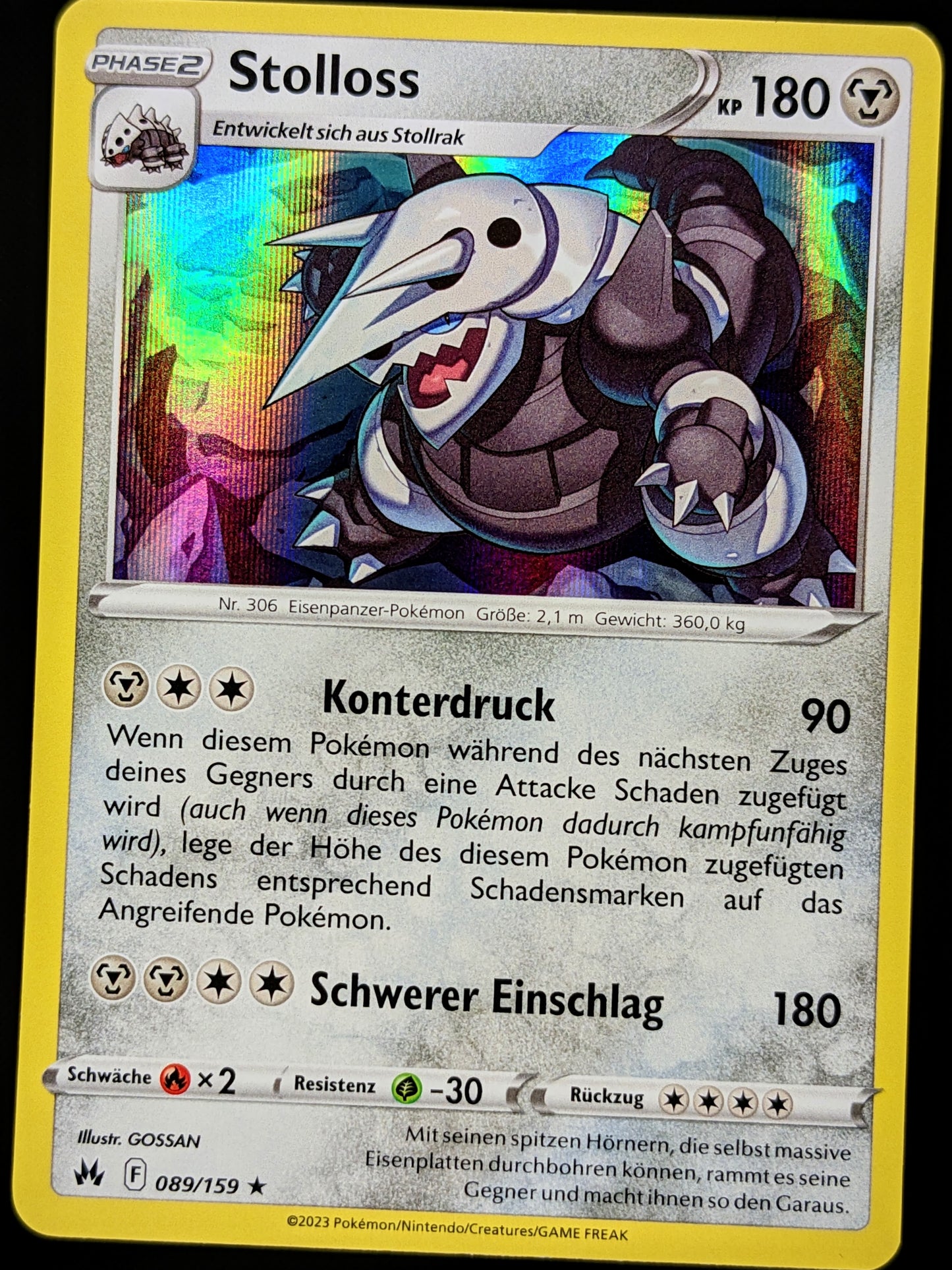 Stollos Holo 089/159 DE