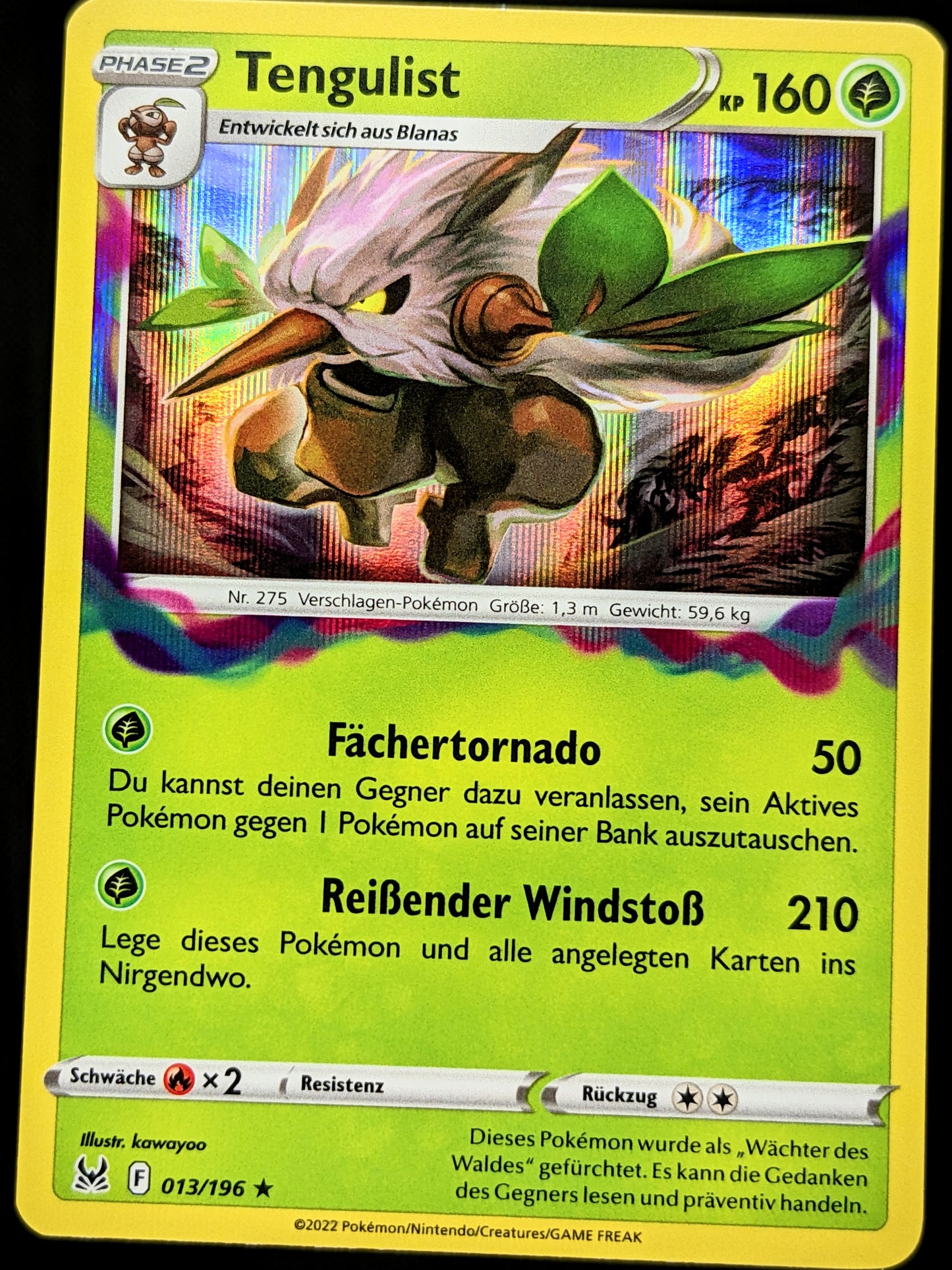 Tengulist Holo 013/196 DE