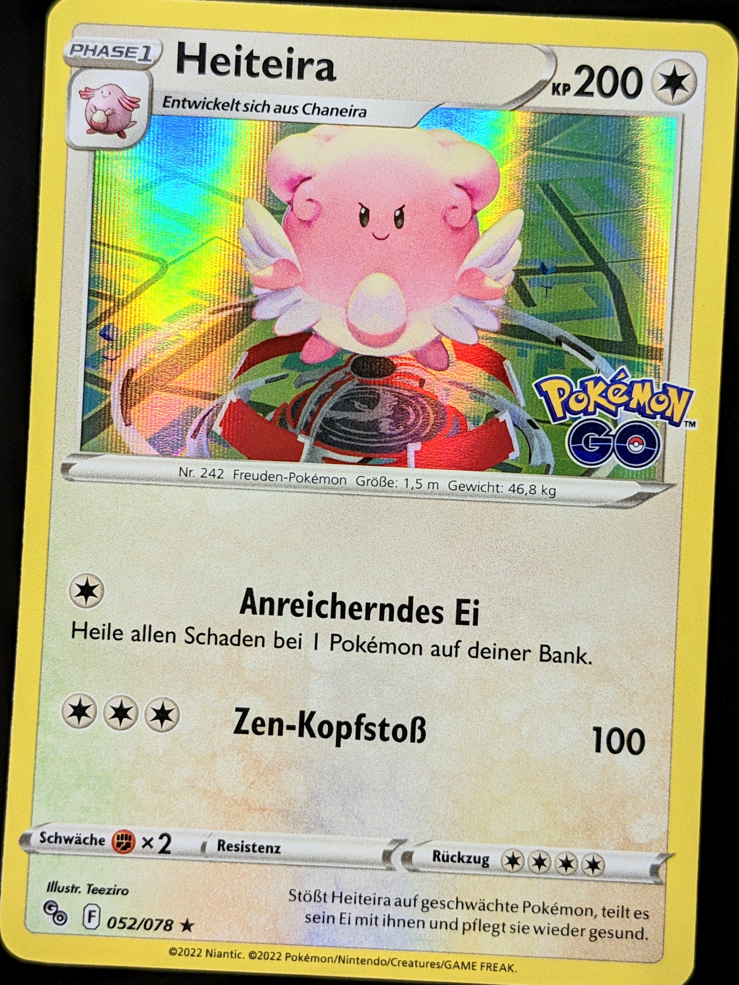 Heiteira Holo 052/078 DE