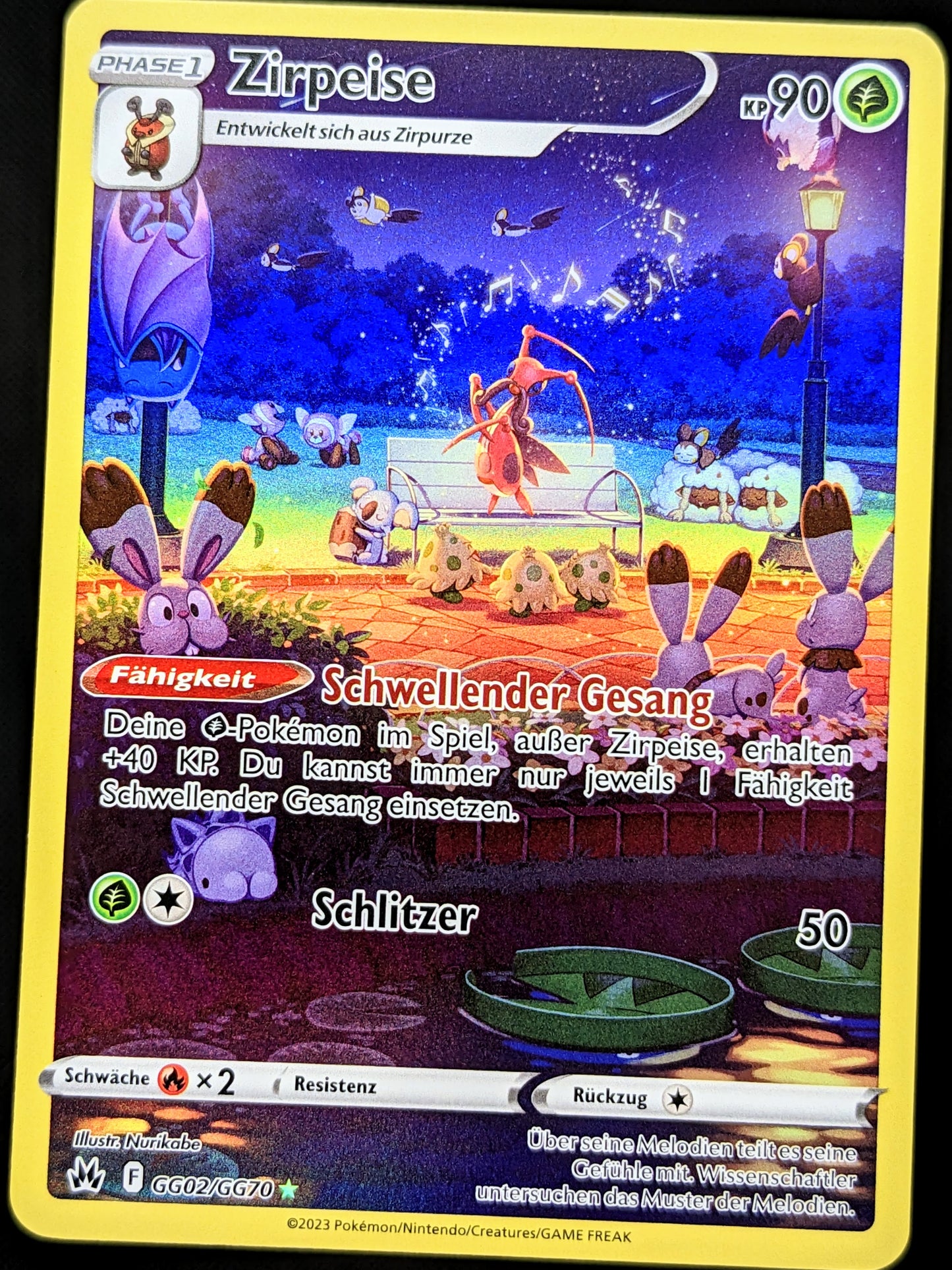 Zirpeise GG02/GG70 DE