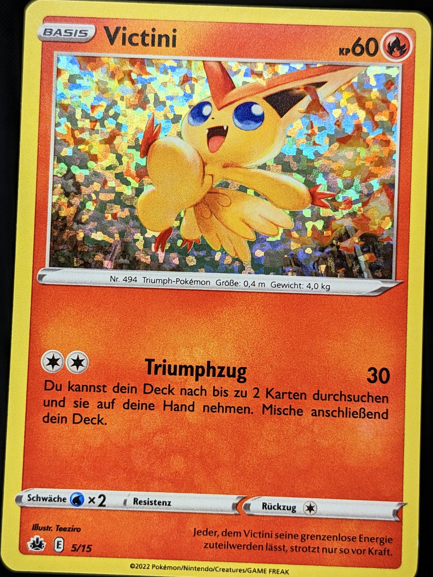 Victini Holo 5/15 DE