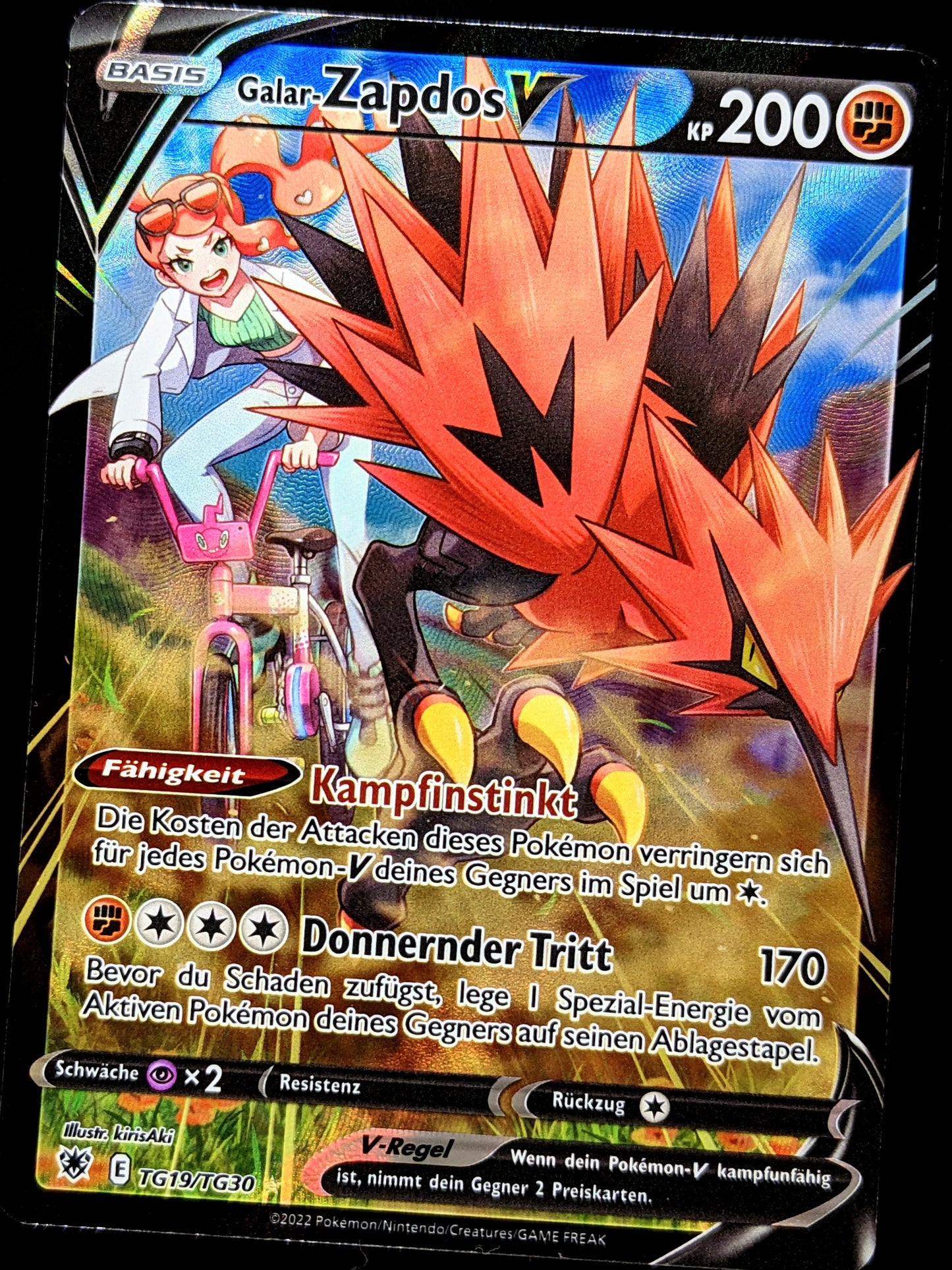 Galar-Zapdos V TG19/TG30 DE