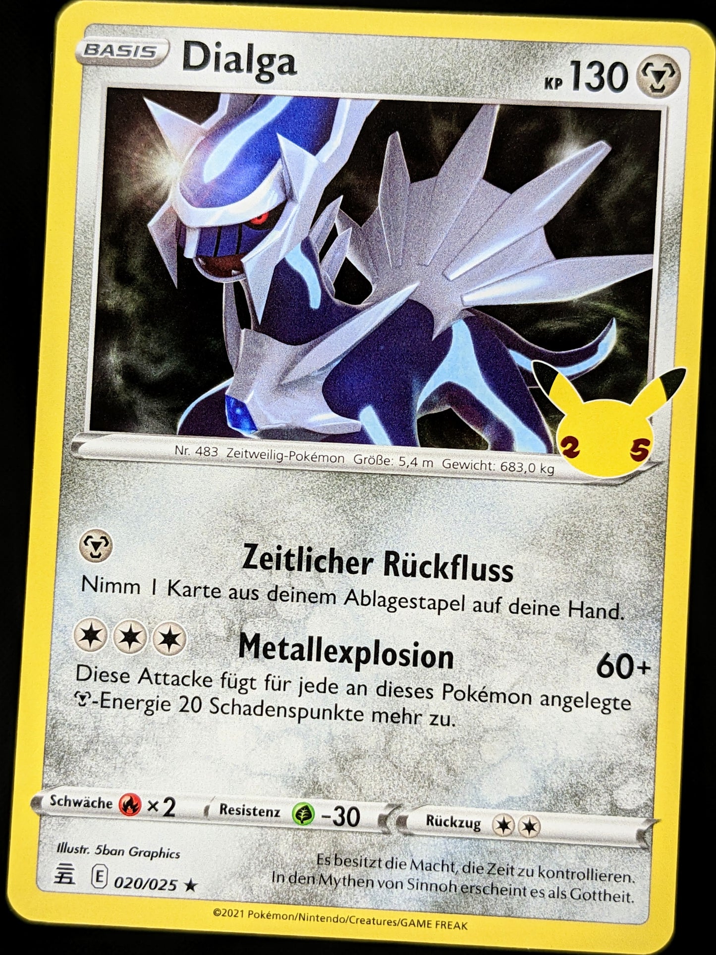 Dialga Holo 020/025 DE