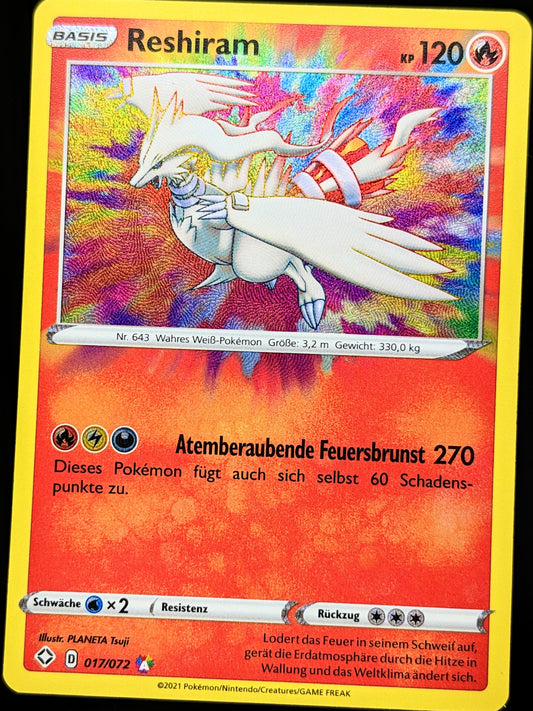Reshiram Amazing Rare 017/072 DE