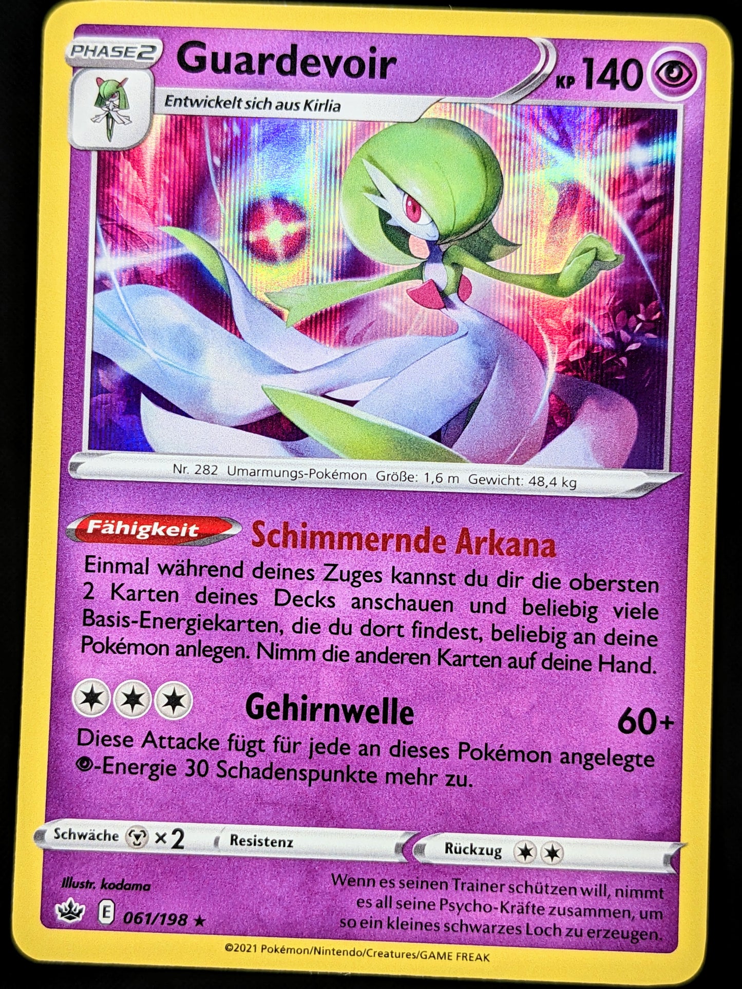 Guardevoir Holo 061/198 DE