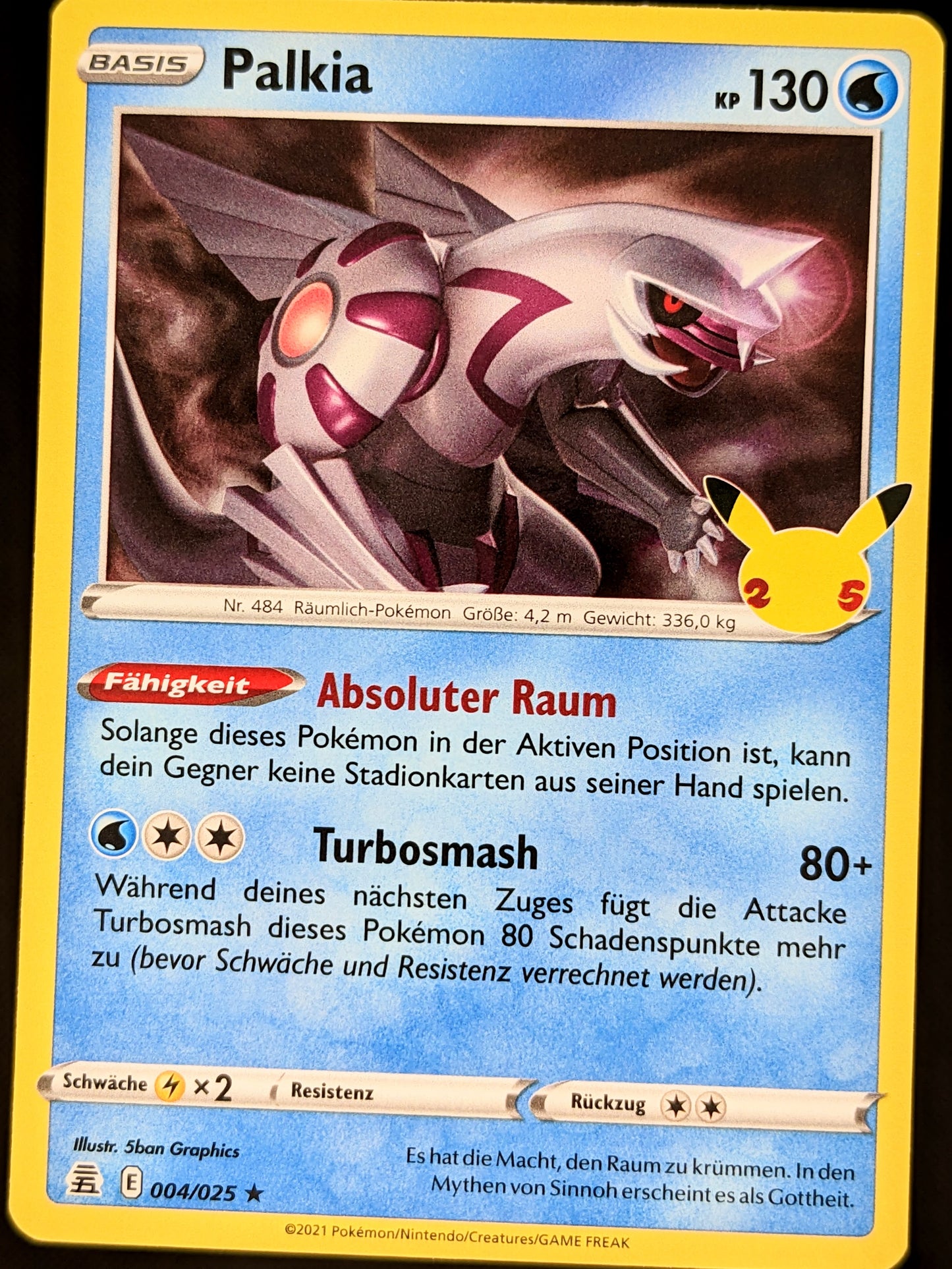 Palkia Holo 004/025 DE