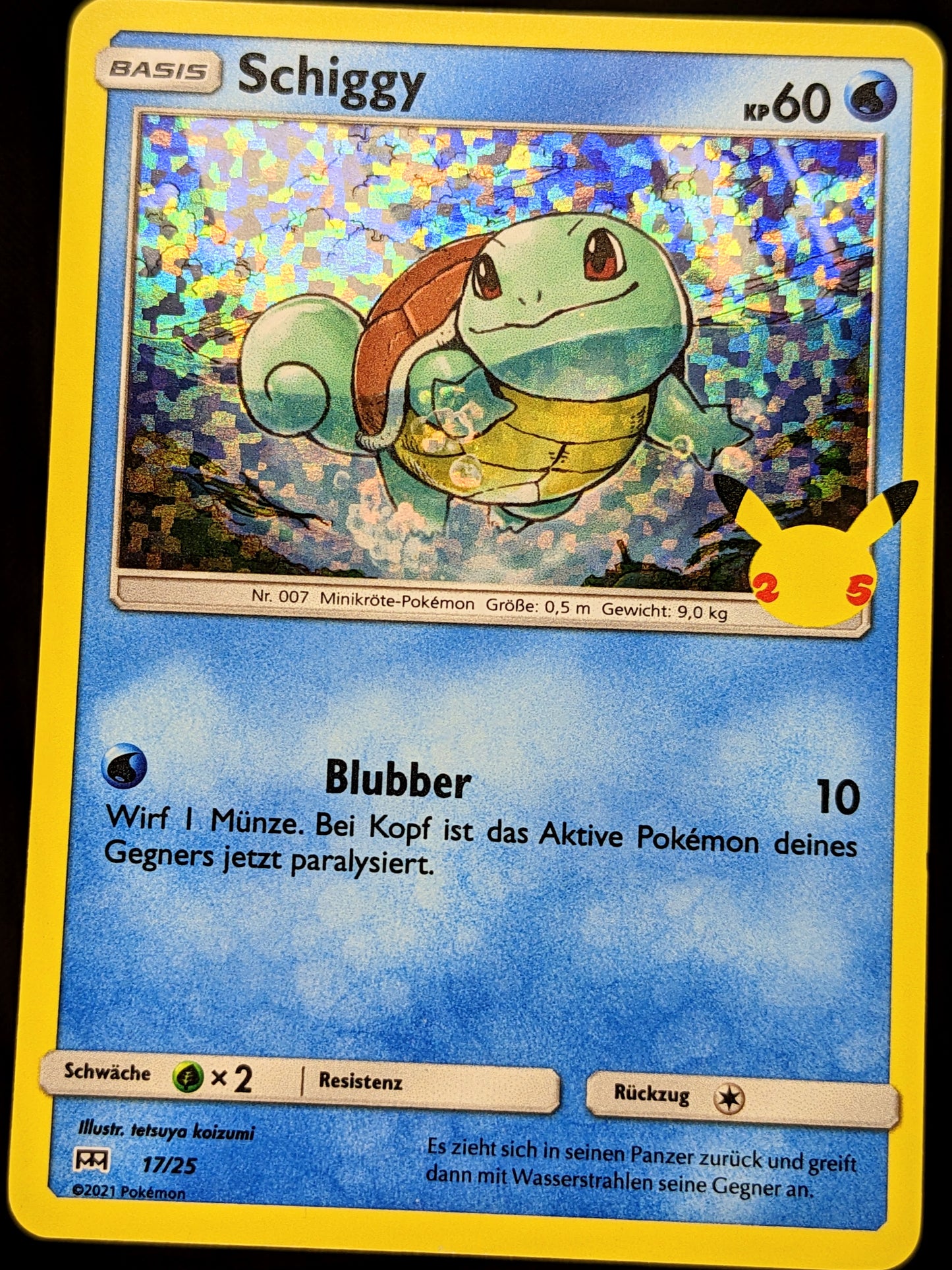 Schiggy Holo 17/25 DE