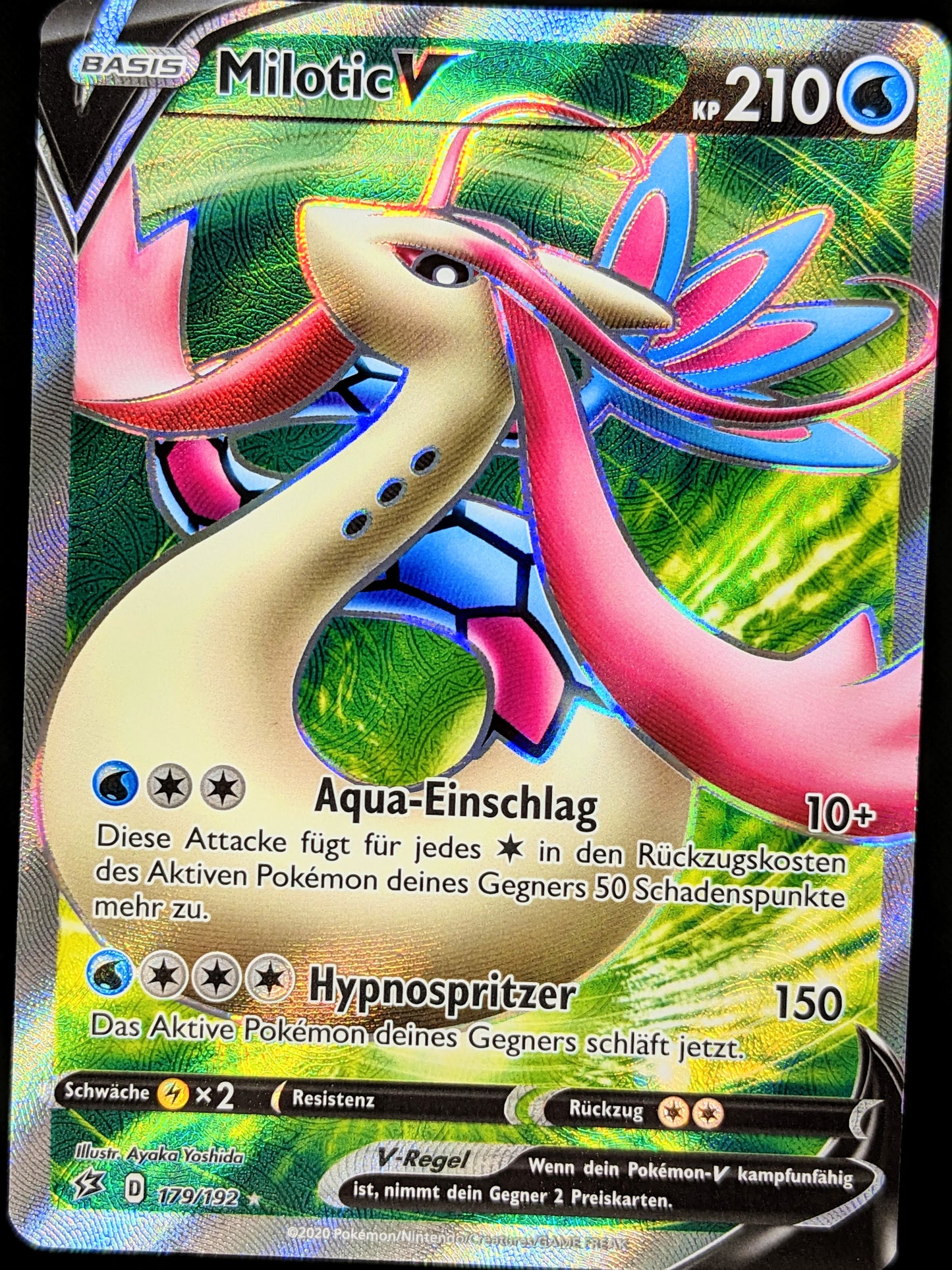 Milotic V Full Art 179/192 DE