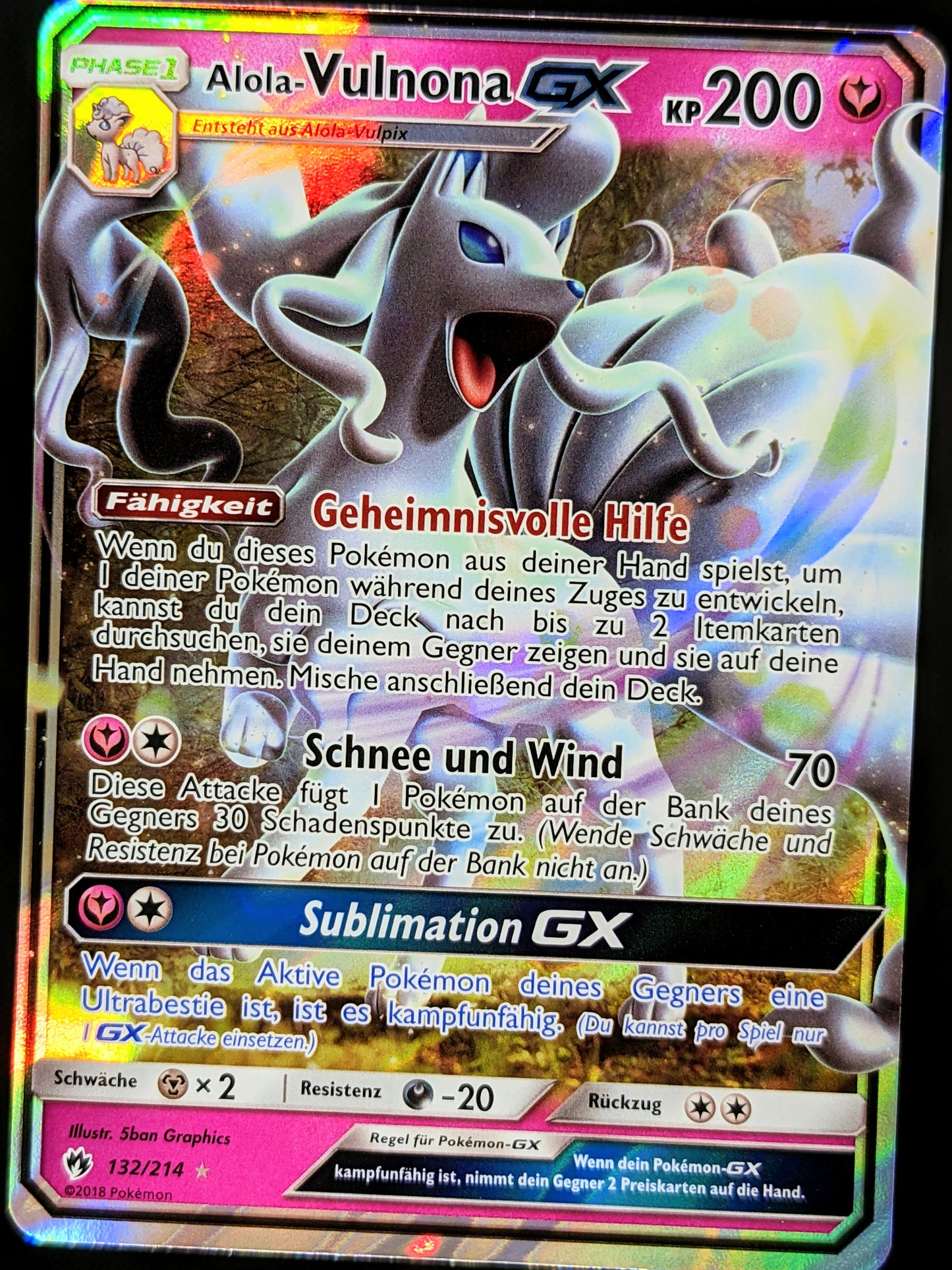 Alola-Vulnona GX 132/214 DE