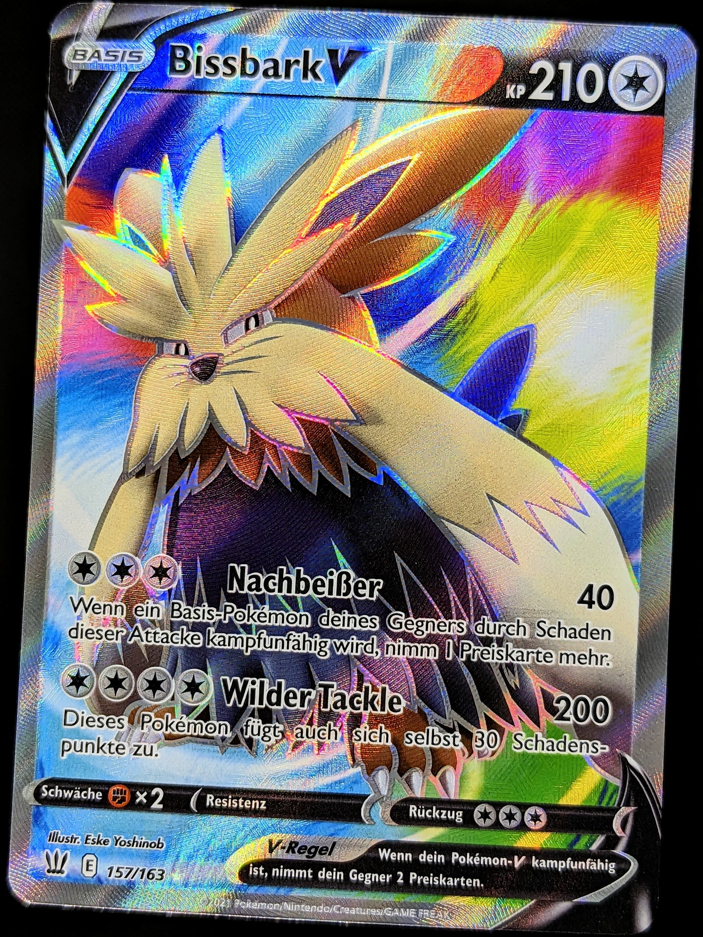 Bissbark V Full Art 157/163 DE