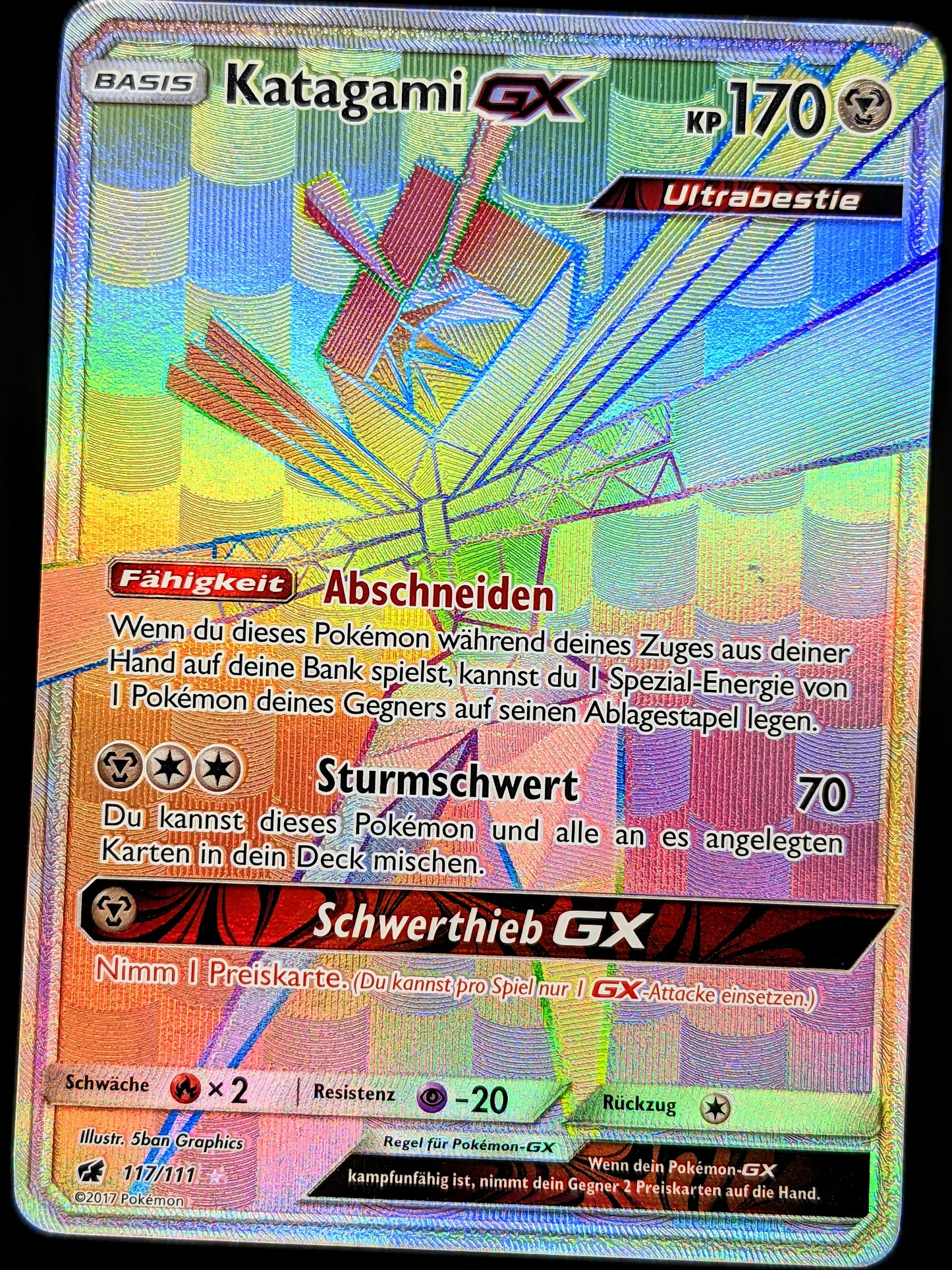 Katagami GX Rainbow 117/111 DE