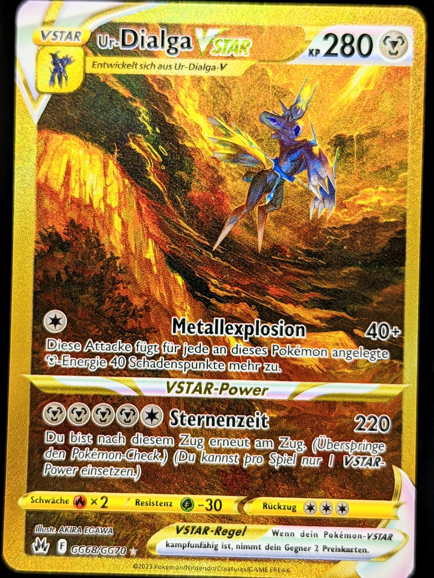 Ur-Dialga VStar Gold GG68/GG70 DE