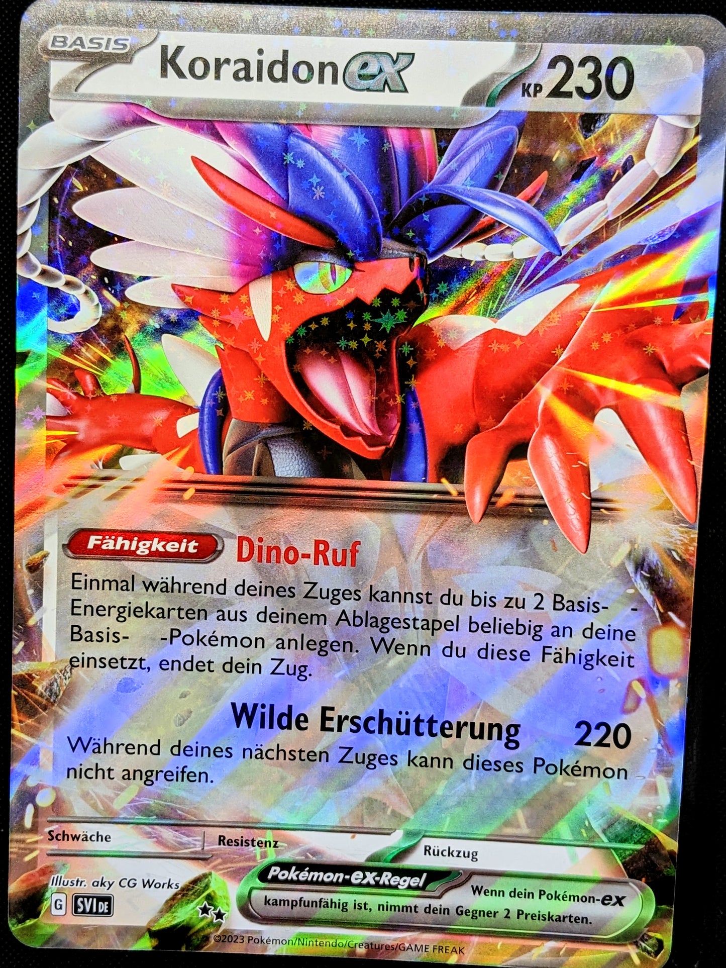 Koraidon Ex 125/198 DE