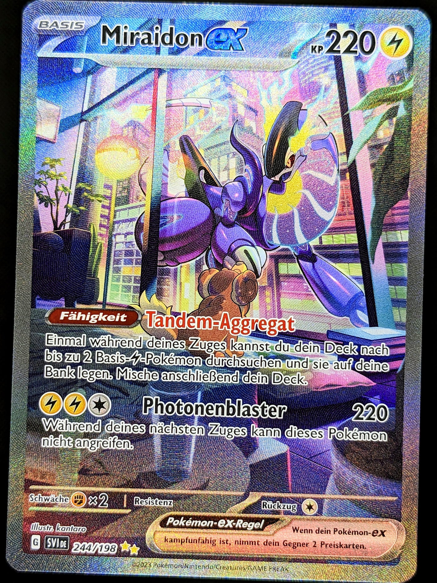 Miraidon Ex 244/198 DE