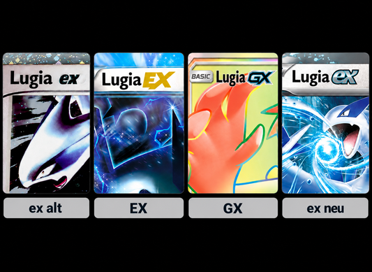 Pokémon Wissen: Was bedeuten ex, EX und GX bei Pokémon-Karten?