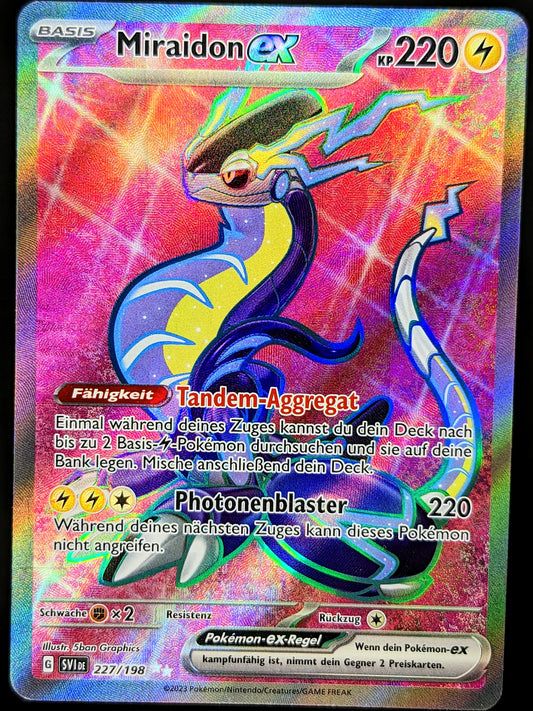 Miraidon Ex Full Art 227/198 DE