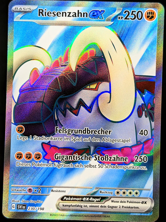 Riesenzahn Ex Full Art 230/198 DE