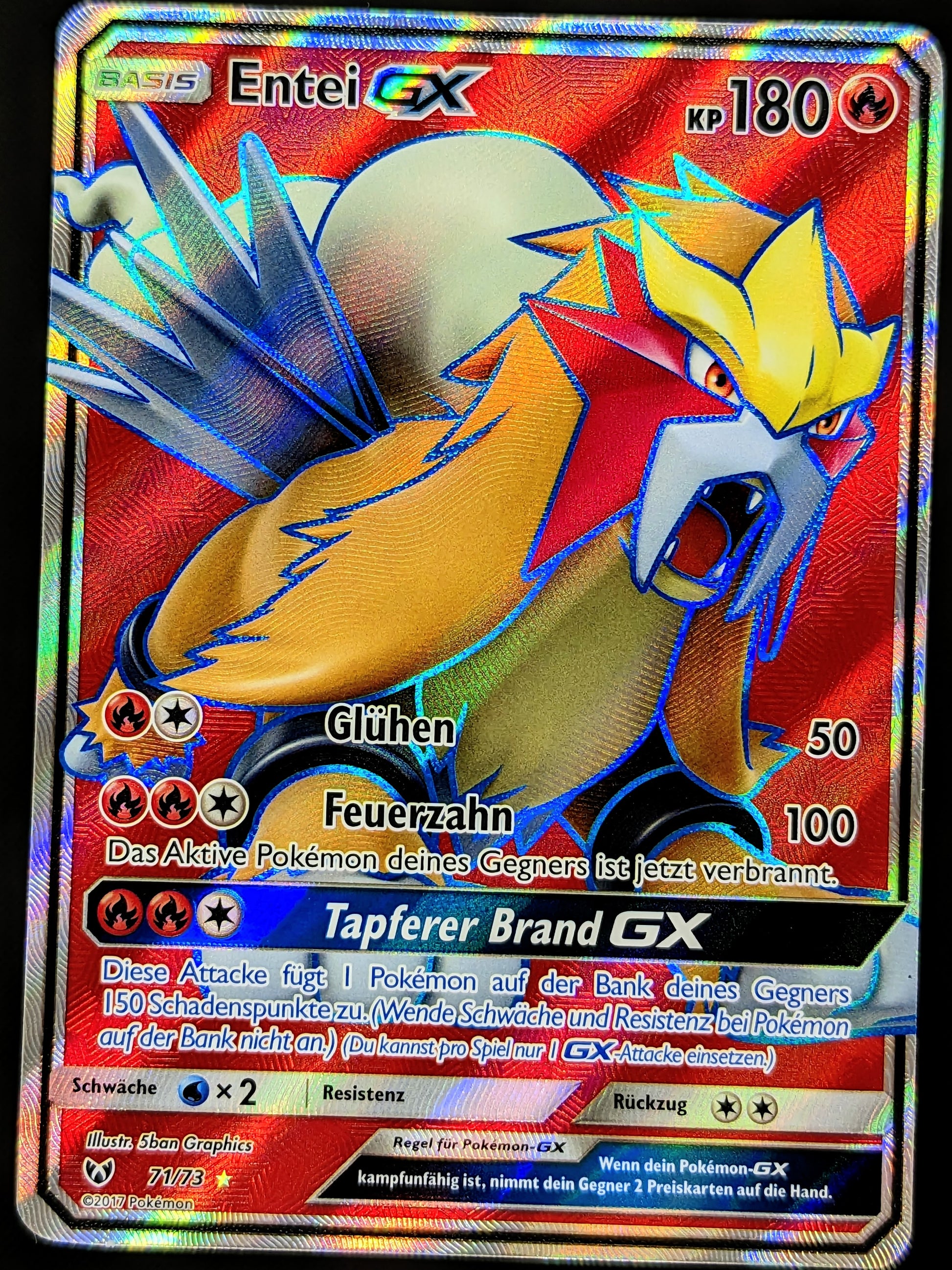 Entei GX Full Art 71/73 DE –