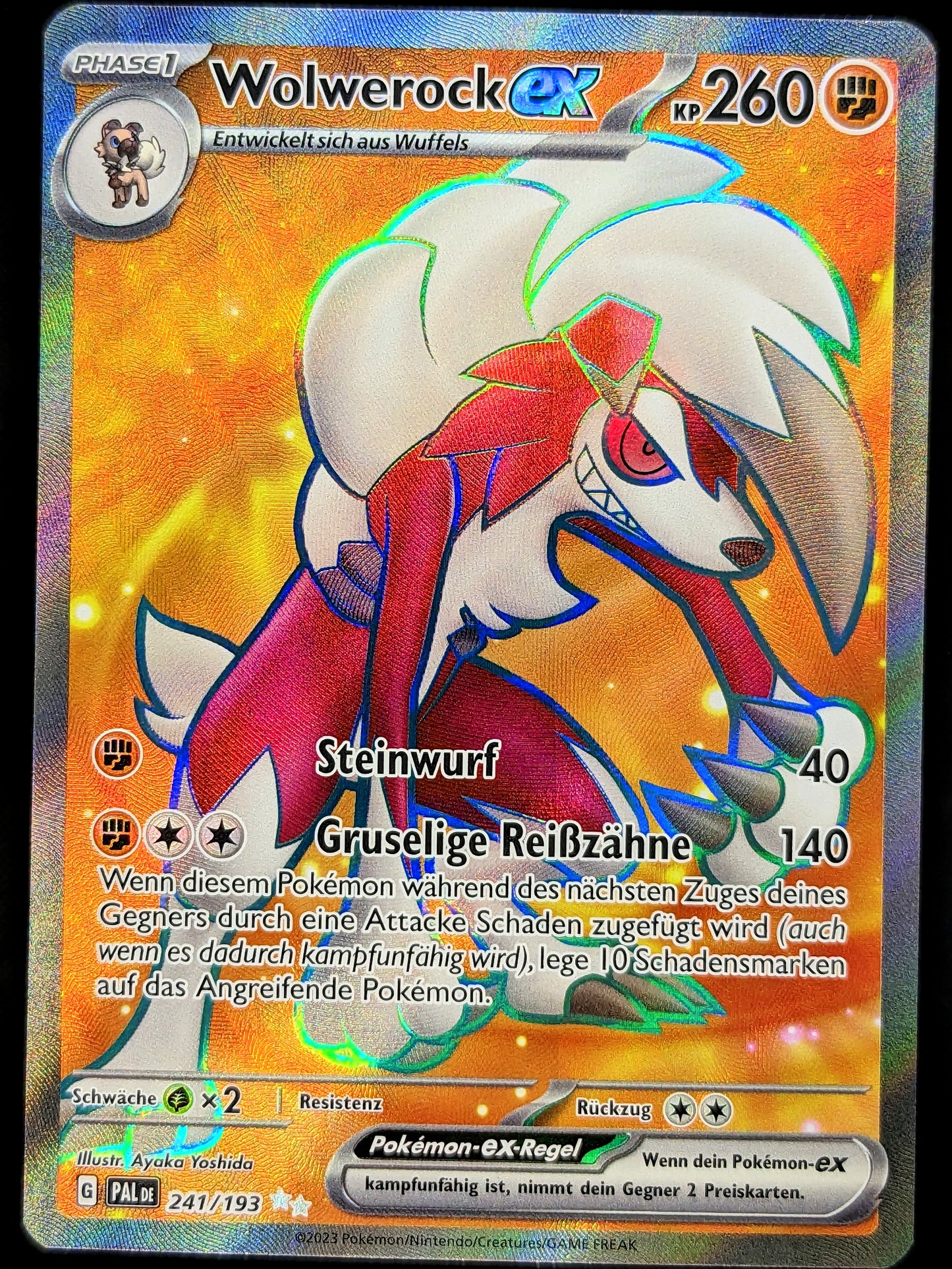 Wolwerock Ex Full Art 241/193 DE