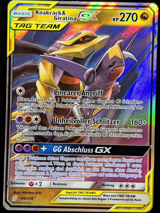 Knakrack & Giratina GX Tag Team 146/236 DE