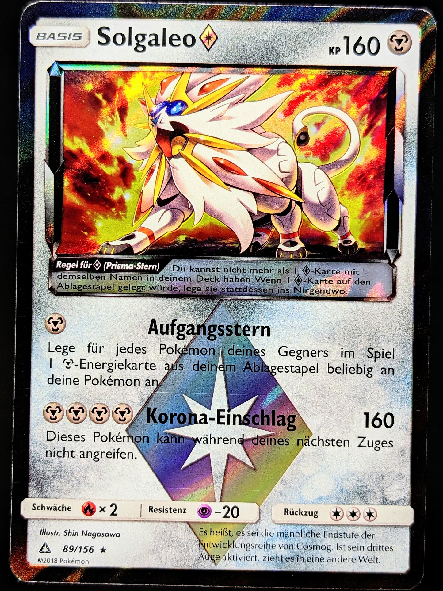 Solgaleo Prisma Stern 89/156 DE