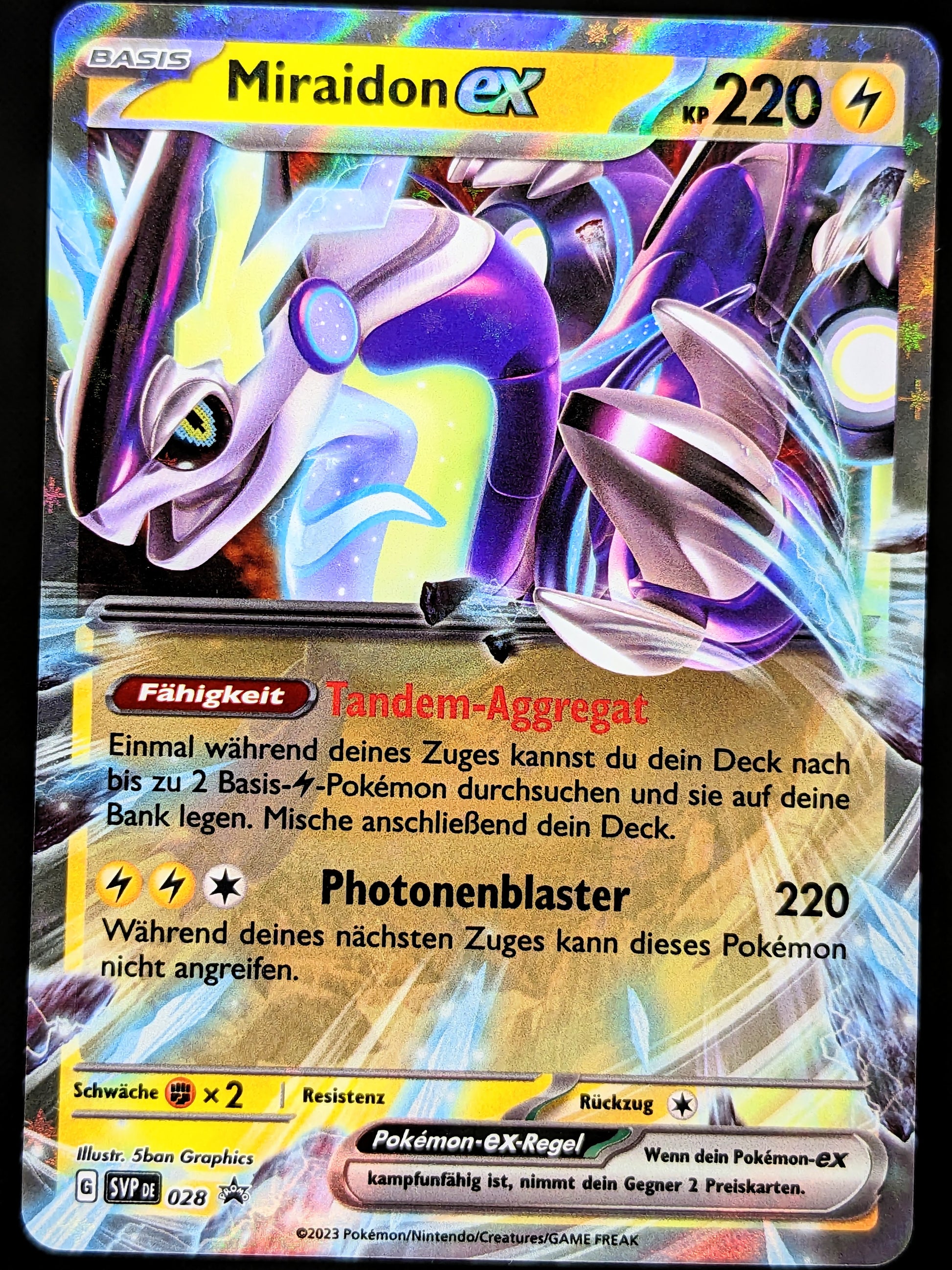 Miraidon Ex Promo SVP028 DE