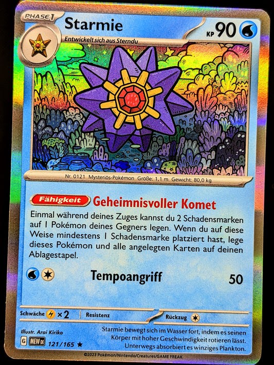 Starmie Holo 121/165 DE