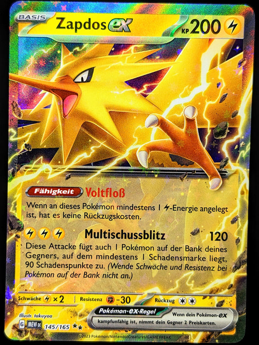 Zapdos Ex 145/165 DE