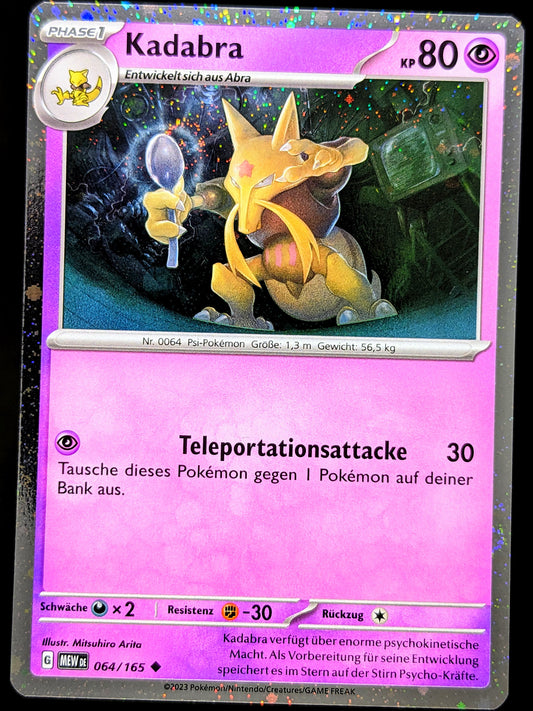 Kadabra Holo 064/165 DE