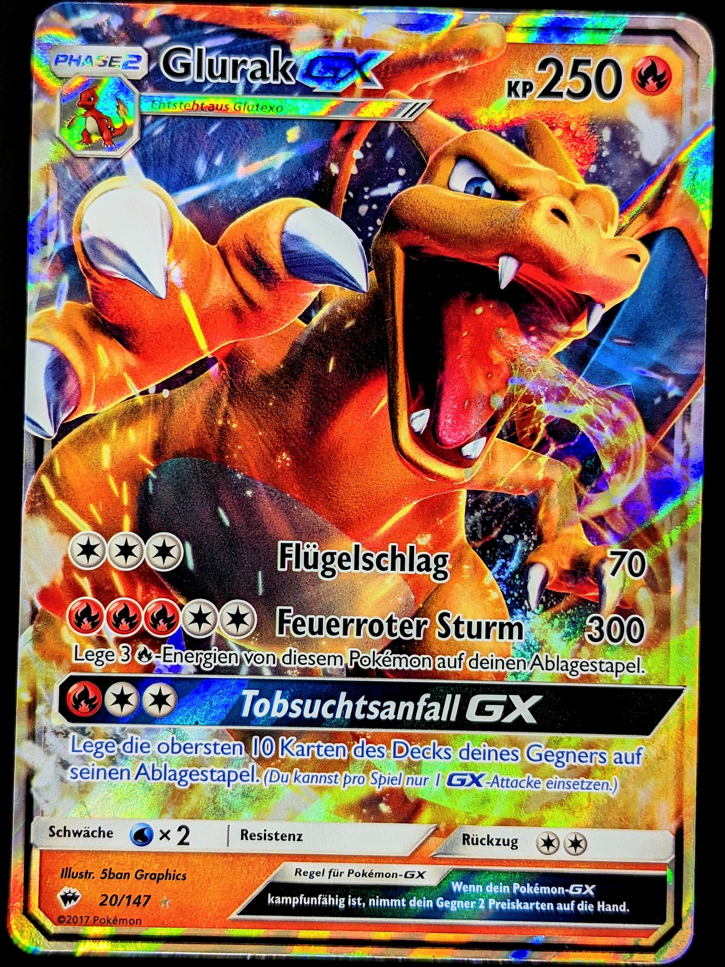 Glurak GX 20/147 DE