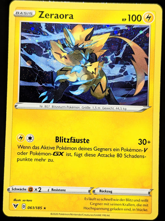 Zeraora Holo 061/185 DE