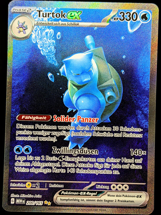 Turtok Ex 200/165 Special Illustration Rare DE
