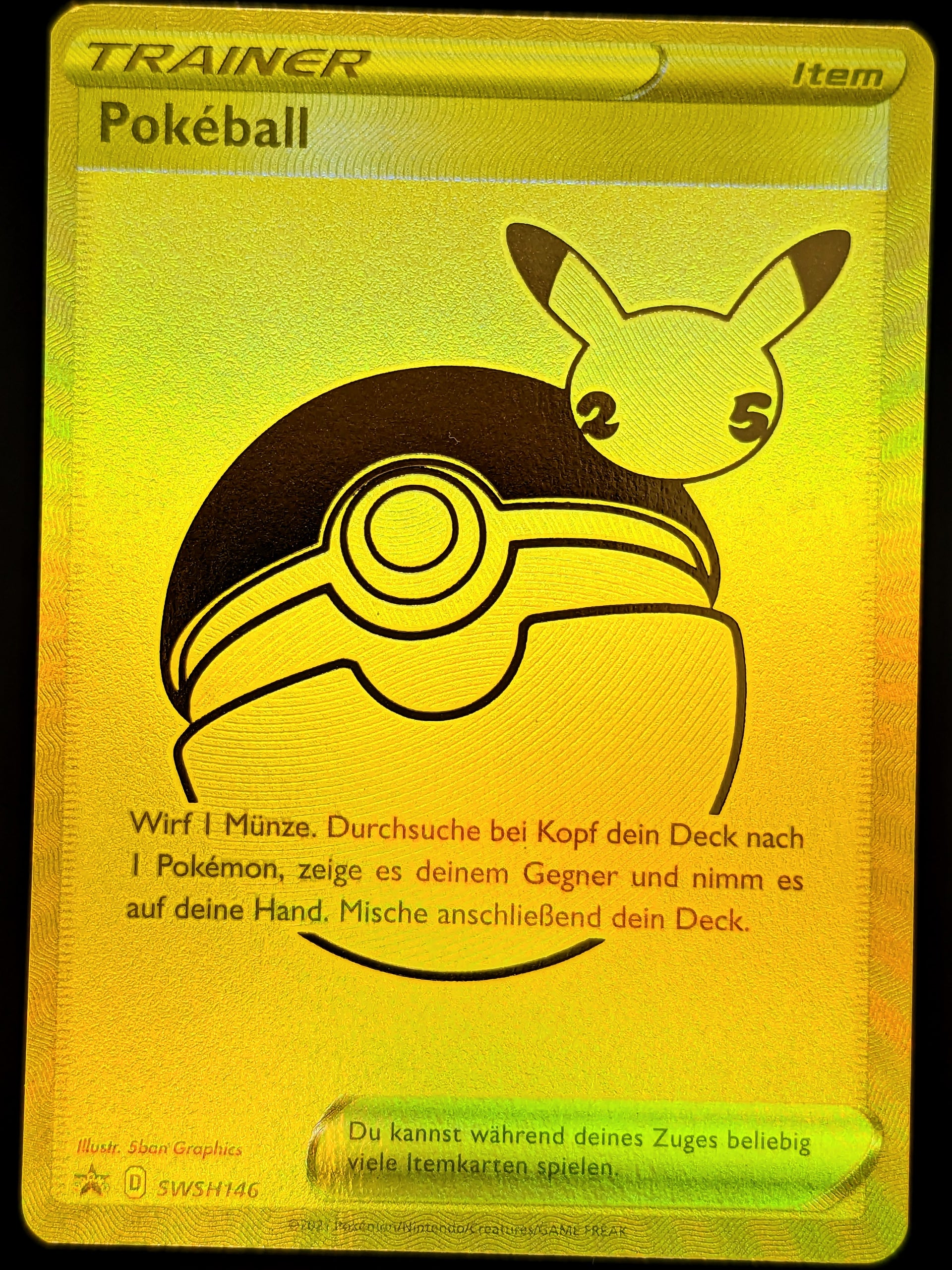 Pokball Gold SWSH146 DE  Deckshop.de