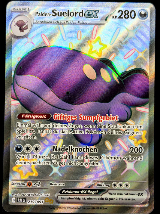 Paldea-Suelord Ex Shiny Full Art 219/091 DE