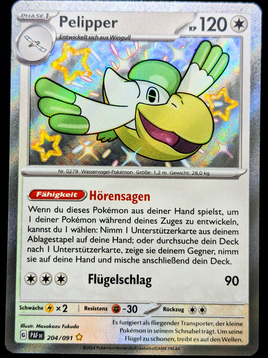 Pelipper Shiny 204/091 DE