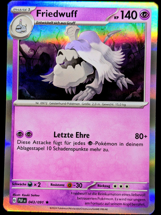 Friedwuff Holo 043/091 DE