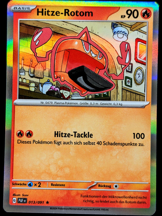 Hitze-Rotom Holo 013/091 DE