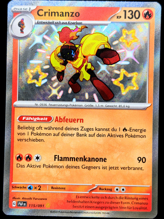 Crimanzo Shiny 115/091 DE