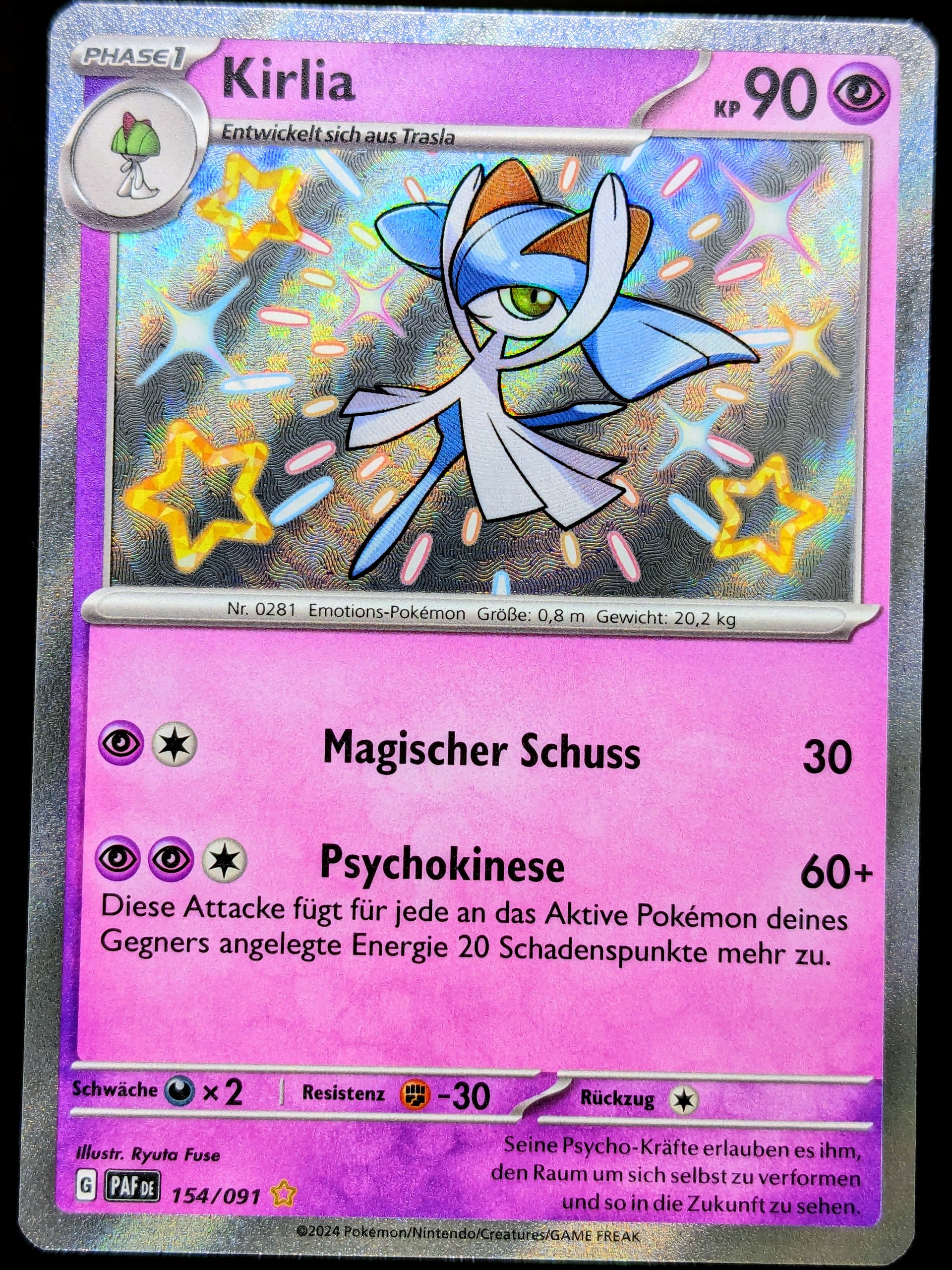 Kirlia Shiny 154/091 DE – Deckshop.de