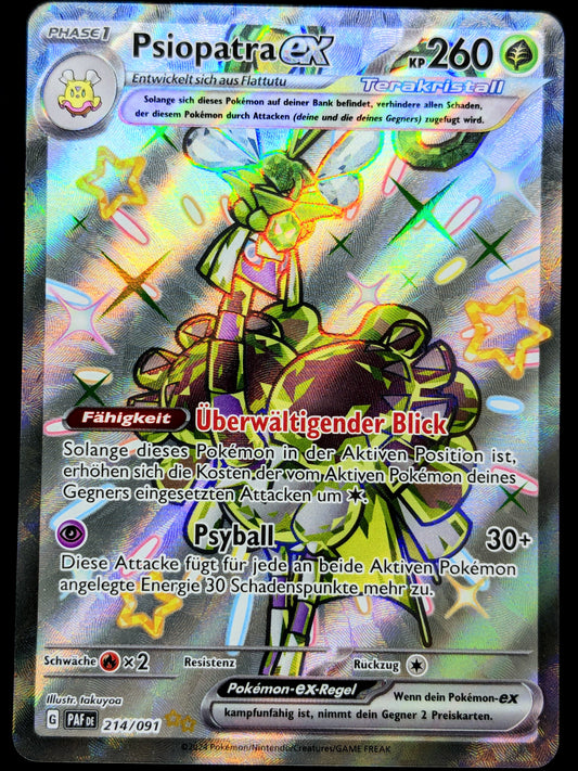 Psiopatra Ex Shiny Full Art 214/091 DE