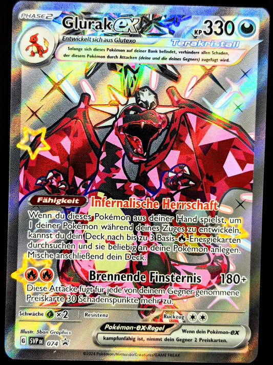 Glurak Ex Shiny Terakristall SVP074 DE