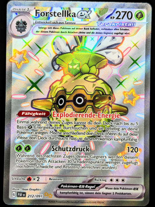 Forstellka Ex Shiny Full Art Terakristall 212/091 DE