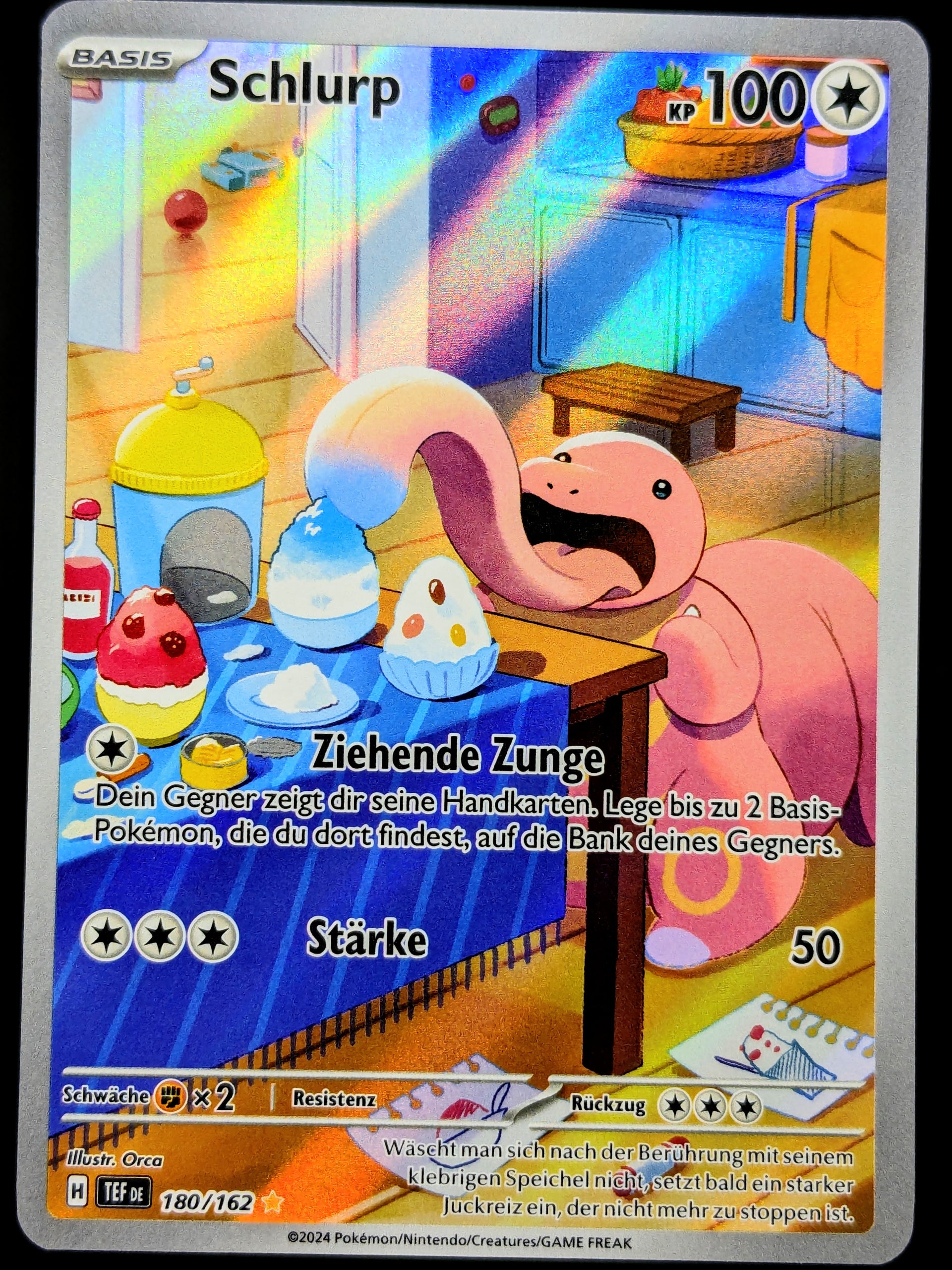 schlurp pokemon card Platinum #33/127 Reverse Holo  It's a Schlurp!