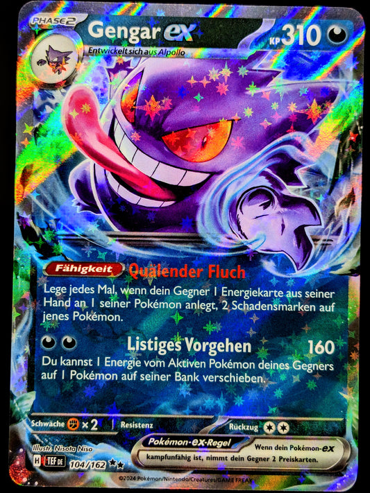 Gengar Ex 104/162 DE