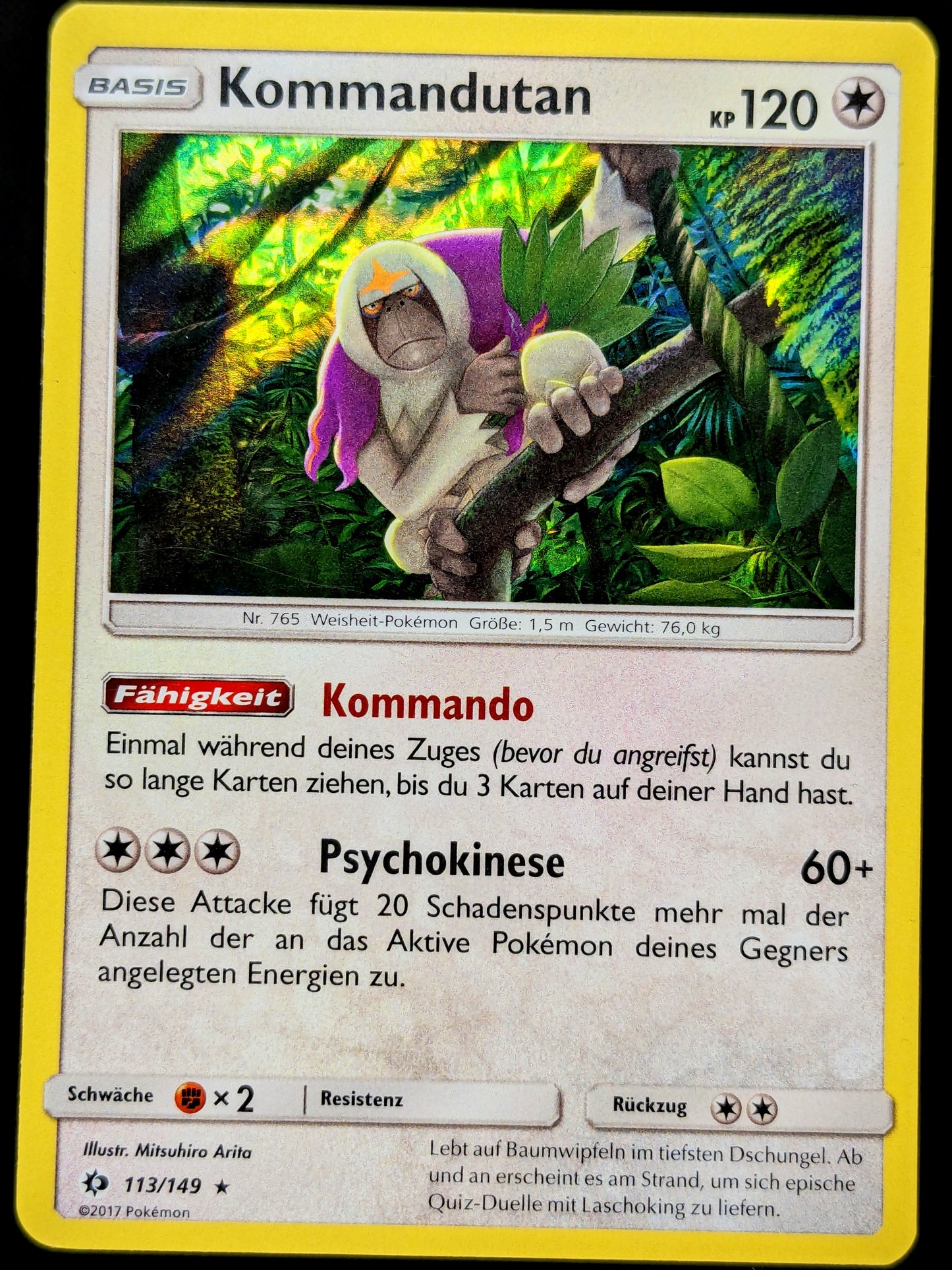 Kommandutan Holo 113/149 DE