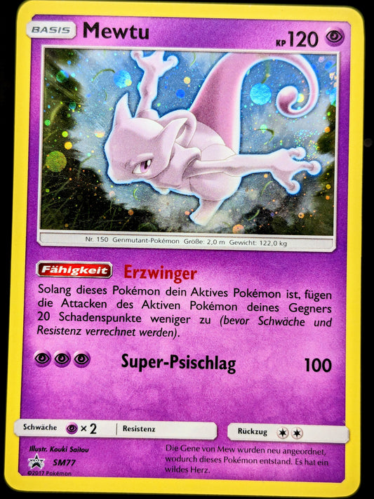 Mewtu Holo SM77 DE