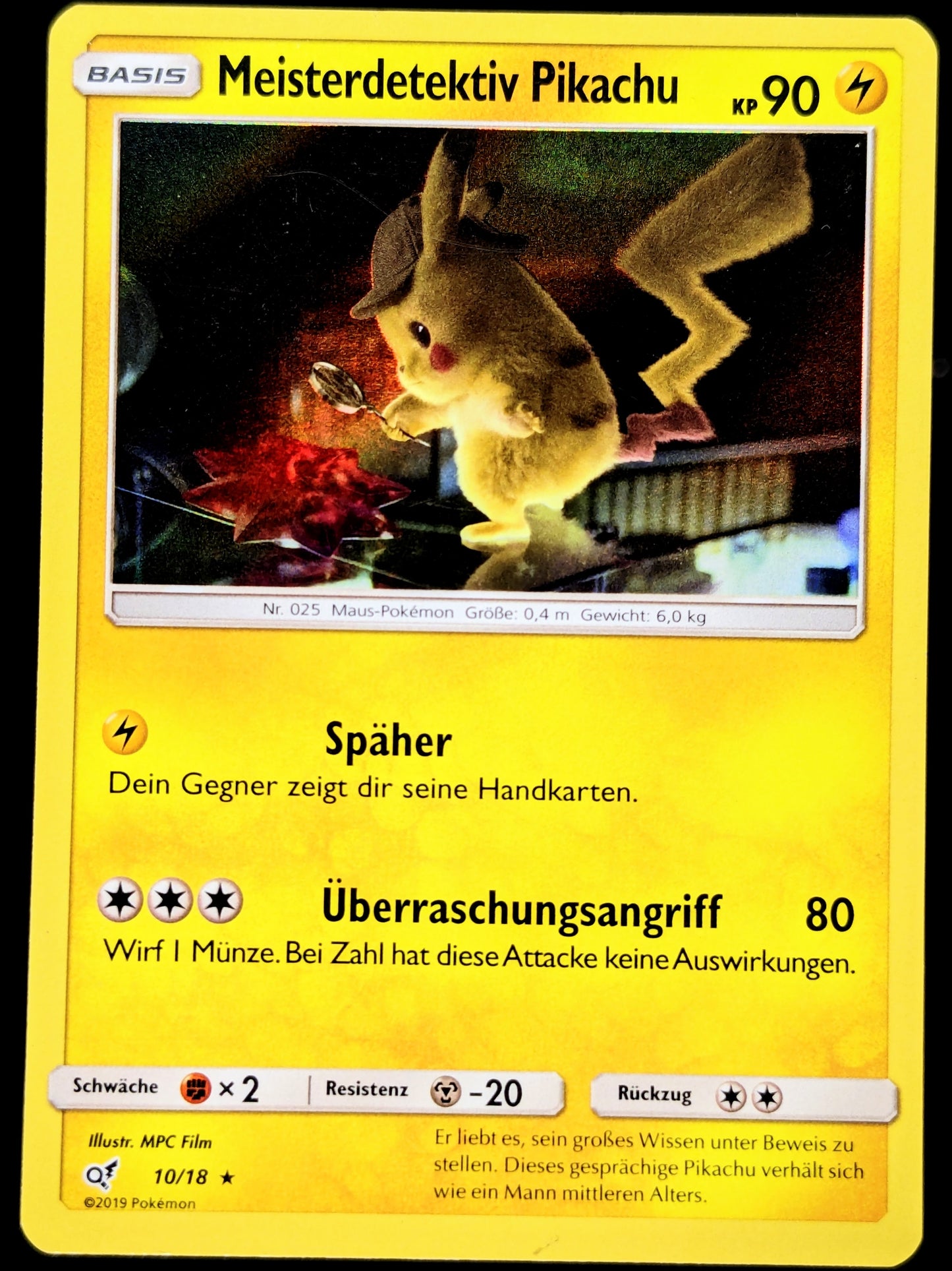 Meisterdetektiv Pikachu 10/18 DE