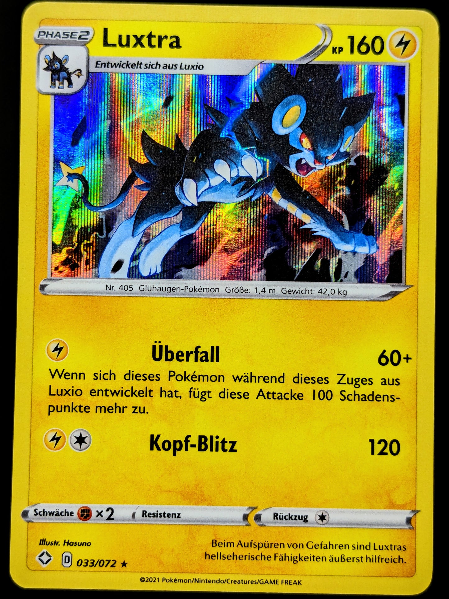 Luxtra Holo 033/072 DE